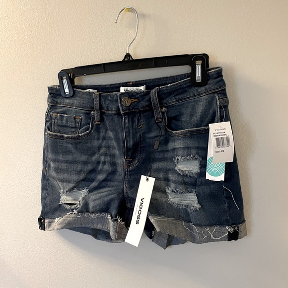 ✨NWT Vigoss | Marley Distressed Shorts | Suze 2/26 - Picture 4 of 14